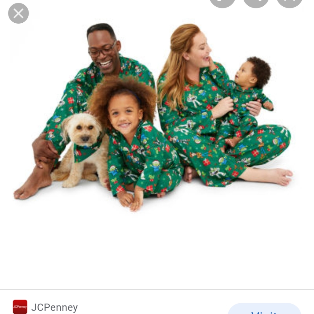 Disney Toy Story 4 JCPENNEY pajamas BNWT